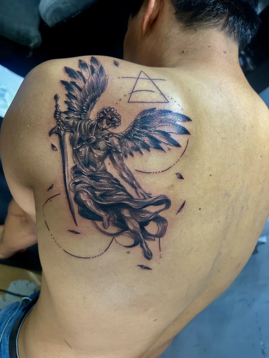 Arcángel realista